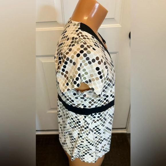 Studio Works Women’s Short Sleeve Polka Dot Shirt Size XL.  Vintage EUC - Picture 4 of 11